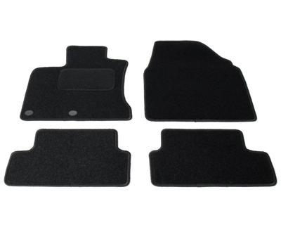 Automatten op maat - zwart stof - Nissan Qashqai J10 2006-2013
