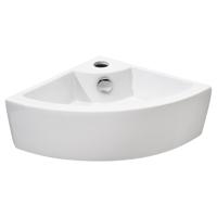 Hoekfontein Differnz Hera 12.5x32x32 cm Keramiek Wit - thumbnail