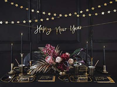 Metallic Gouden Servetten 20 stuks - thumbnail