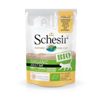 Schesir - Biologische vershoudzak met kip voor katten – 85 g - thumbnail
