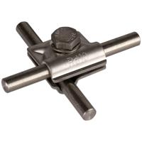 DEHN MVK 10 SKM10X35 FSC V2A MV-Klem 1 stuk(s) - thumbnail