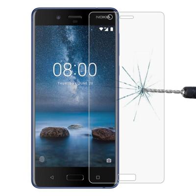 0.26 mm 9H 2.5 D gehard glas film voor Nokia 8