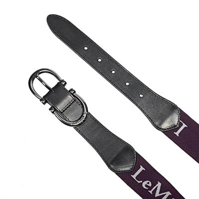 LeMieux Elasticated Riem bordeaux maat:m