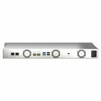 QNAP TS-435XEU NAS Rack (1U) Marvell CN9131 4 GB DDR4 0 TB QNAP QTS Zwart, Grijs - thumbnail