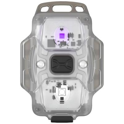 ArmyTek Crystal WUV Grey Zaklamp werkt op een accu LED Met handlus, Met USB-poort 150 lm 34 g ArmyTek Crystal WUV Grey Zaklamp werkt op een accu LED Met handlus, Met USB-poort 150 lm 34 g