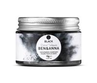 Ben & Anna Tandpoeder zwart active charcoal 20 Gram - thumbnail