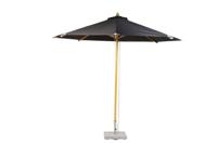 Nohr Parasol 'Luiza' 300 x 300cm, kleur Zwart - thumbnail