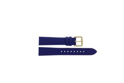 Horlogeband Kate Spade New York KSW9020 Leder Blauw 16mm