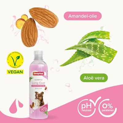 BEAPHAR SHAMPOO HOND LANGHARIGE VACHT 250 ML