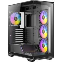 Antec C3 ARGB Midi-tower PC-behuizing Zwart Zijvenster - thumbnail
