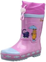 Playshoes regenlaarzen Muis Olifant Roze-30-31 - thumbnail
