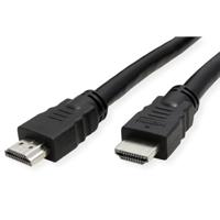 VALUE HDMI High Speed Cable met Ethernet M-M, zwart, 7,5 m - thumbnail
