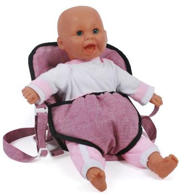 Poppen Draagzak - Pink Jeans Poppen Draagzak - Pink Jeans