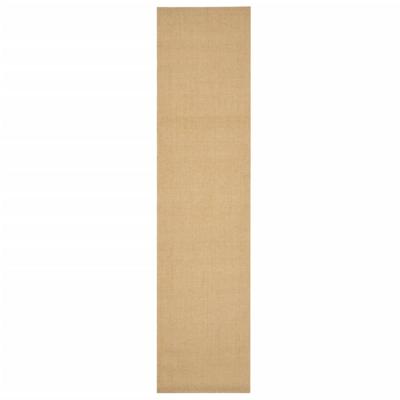 VidaXL Vloerkleed 80x350 cm natuurlijk sisal