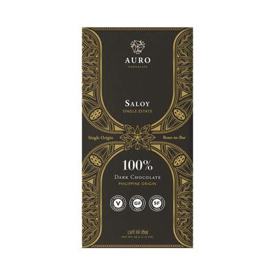 Auro - Saloy - 100% cacao chocolade Auro - Saloy - 100% cacao chocolade