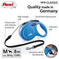 Hondenriem Trixie New Classic Blauw 8 m - thumbnail