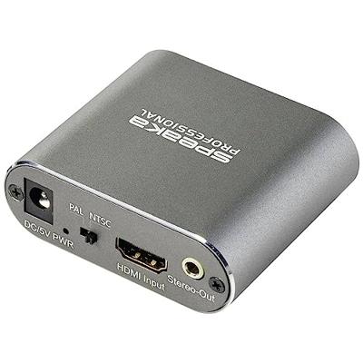 SpeaKa Professional TV, monitor Converter SP-HSC-200 [HDMI - SCART] 3840 x 2160 Pixel
