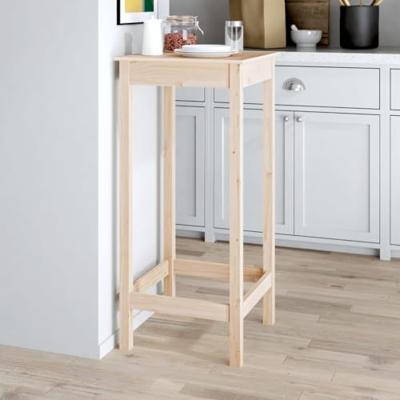 Bartafel 50x50x110 cm massief grenenhout