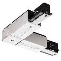 Eutrac 145674 230V-railsysteemcomponenten Hoekverbinder Overlangsverbinding Zilver - thumbnail