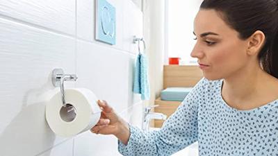 tesa SMOOZ Toiletrolhouder Lijm Metaal