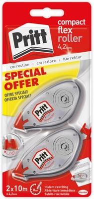 Correctietape pritt compact flex 4.2mmx10m 2st | 10 stuks