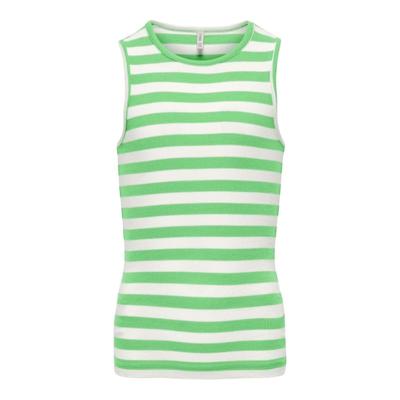 Kids ONLY zomer top meisjes - rib gestreept - groen - Kogkenya