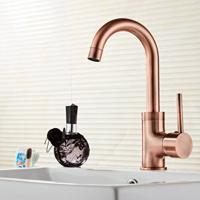 Wastafelkraan BWS Koper met Hoge Uitloop Geborsteld Koper Boss & Wessing - thumbnail