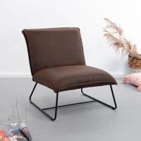 Tower Living Fauteuil 'Vilar', kleur bruin - thumbnail
