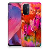 Hoesje maken OPPO A74 5G | A54 5G Tulips - thumbnail