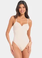 Magic corrigerende string Body - Body Soft - Buik corrigerende string body met spaghetti bandjes - Naadloos - thumbnail