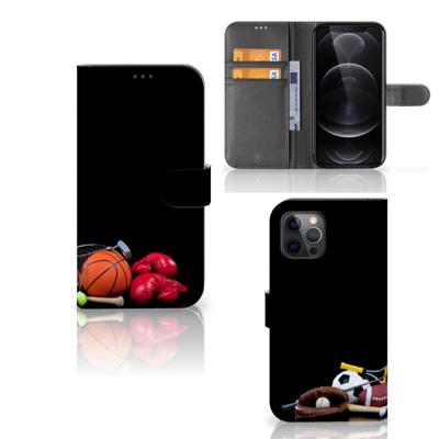 Apple iPhone 12 Pro Max | Wallet Case | met Pasjes | Sports Apple iPhone 12 Pro Max | Wallet Case | met Pasjes | Sports
