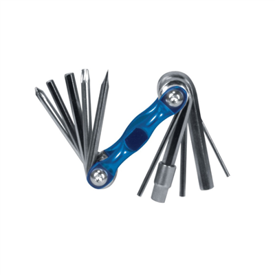 Dresco Fietsgereedschapset 11-delig blauw Dresco Fietsgereedschapset 11-delig blauw