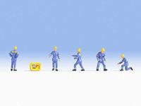 NOCH 15025 H0 Technische hulpdienst figuren Geverfd, Staand - thumbnail