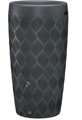 Regenton flow antracite 240l inclplantenbak