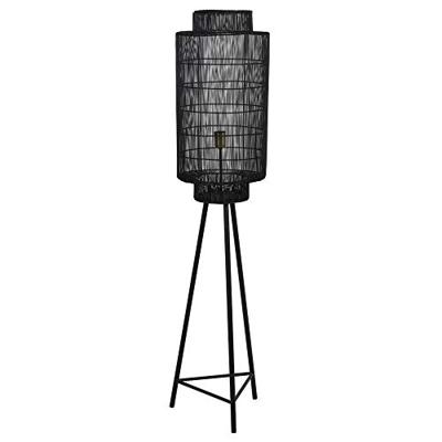 Light & Living Bohemian vloerlampGruaro zwart Ø 32cm - 8208812
