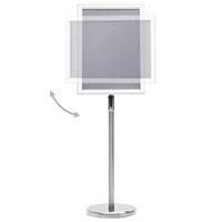 Posterstandaard A3 aluminiumlegering zilverkleurig - thumbnail