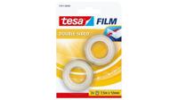 tesa 57911-00000-01 Dubbelzijdige tape tesafilm Transparant (l x b) 7.5 m x 12 mm 2 stuk(s) - thumbnail