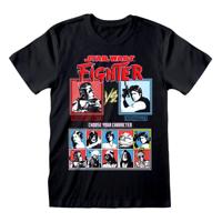 Star Wars T-Shirt Vs Screen Black Size L - thumbnail