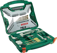 Bosch Accessories X-Line 2607019331 Boor- en bitassortiment 103-delig Metaal, Steen, Beton, Hout, Metselwerk - thumbnail