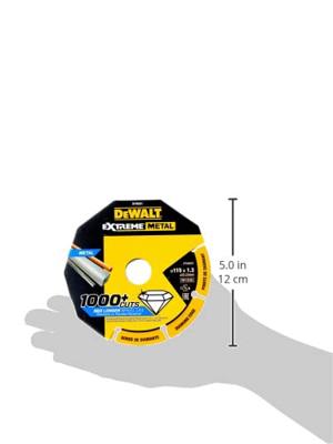 DeWALT DT40251 EXTREME™ Metal Diamant Doorslijpschijf 115mm