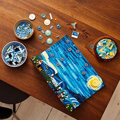 LEGO Ideas 21333 Vincent van Gogh - The Starry Night Canvas Art Print LEGO Ideas 21333 Vincent van Gogh - The Starry Night Canvas Art Print