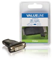 High Speed HDMI met Ethernet Adapter HDMI Female - DVI-D 24+1-Pins Female Zwart - thumbnail