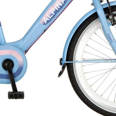 Alpina spatbord set 22 alaska blue matt