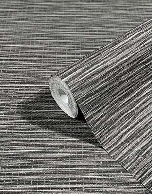 Noordwand Botanica Behang met natuurlijk streepeffect 33320