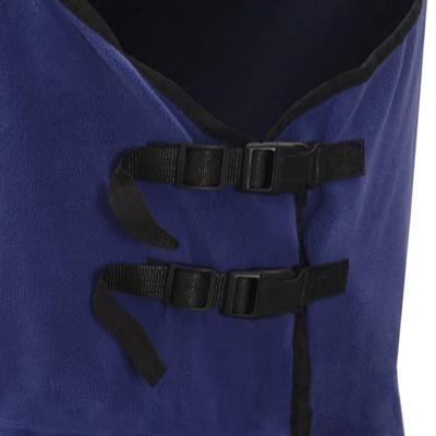 VidaXL Paardendeken marineblauw polyester
