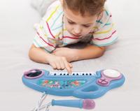 Stitch elektronische piano voor kinderen met lichteffecten - thumbnail