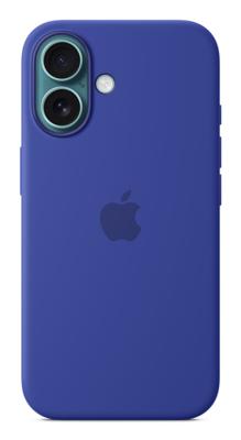 Apple Silicone MagSafe Hoesje iPhone 16 Ultramarine - thumbnail