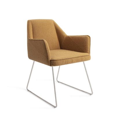 Jesper Home Tome eetkamerstoel Masai Giraffe slide steel