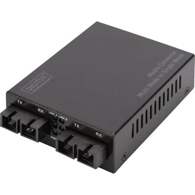 Digitus DN-82124 Mediaconverter IEEE 802.3z 1000BASE-SX, SC Duplex 1000 MBit/s Digitus DN-82124 Mediaconverter IEEE 802.3z 1000BASE-SX, SC Duplex 1000 MBit/s