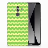 Huawei Mate 10 Pro TPU bumper Waves Green - thumbnail